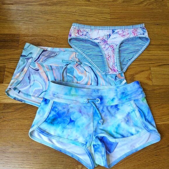 Athleta Girls Swim Bottoms Bundle Size 6